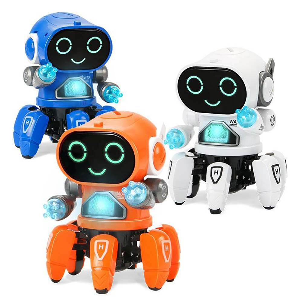 Танцующий робот Bot PIONEER (синий,белый,оранжевый)