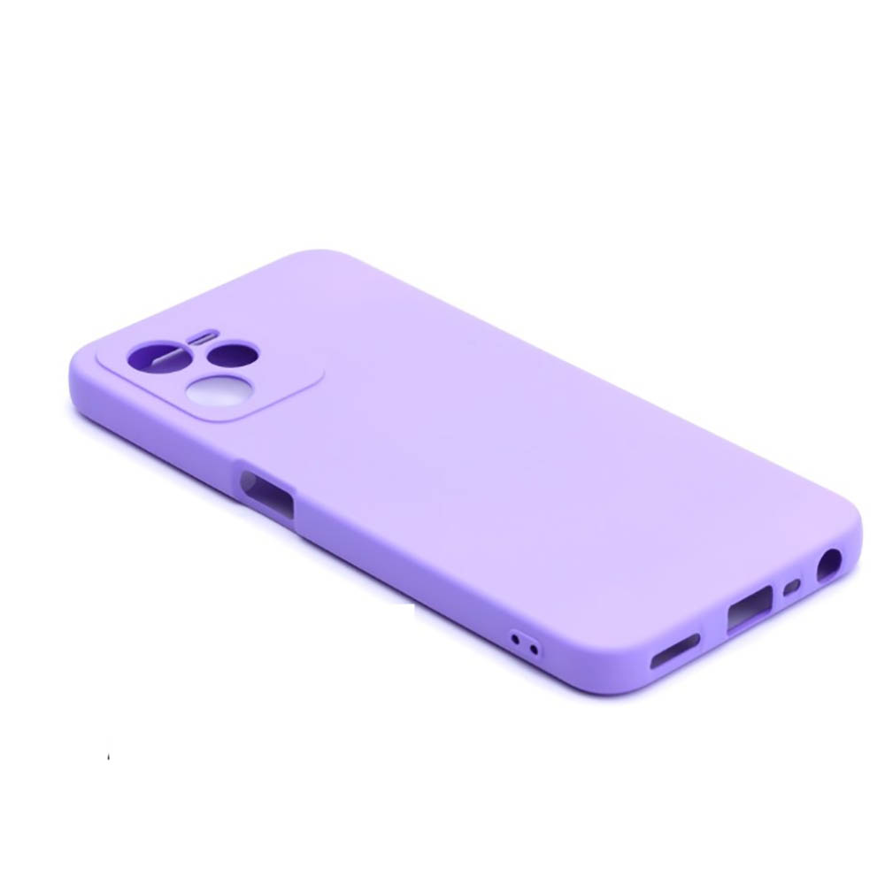 Силиконовый чехол FASHION CASE Realme C35 (сиреневый)