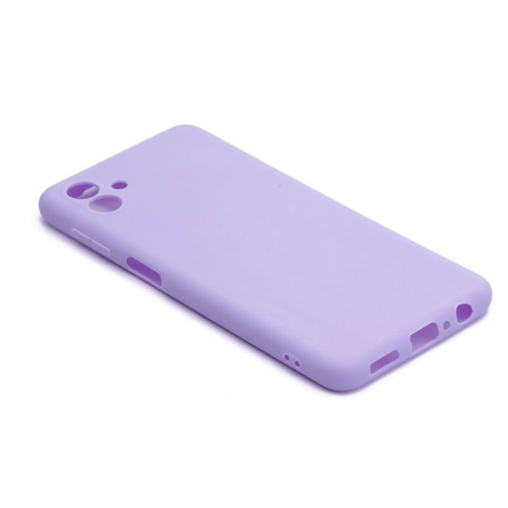 Силиконовый чехол FASHION CASE Samsung Galaxy A04 (сиреневый)