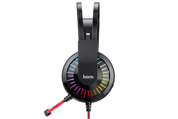 Гарнитура игровая полноразмерная HOCO W105 Joyful (красный)
