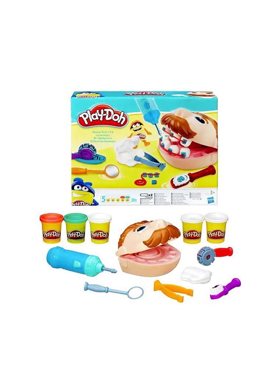 Набор пластилина "Зубастик" Play-Doh
