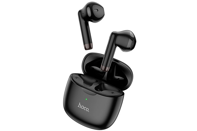 Беспроводная гарнитура Bluetooth HOCO ES56 с кейсом (черный)