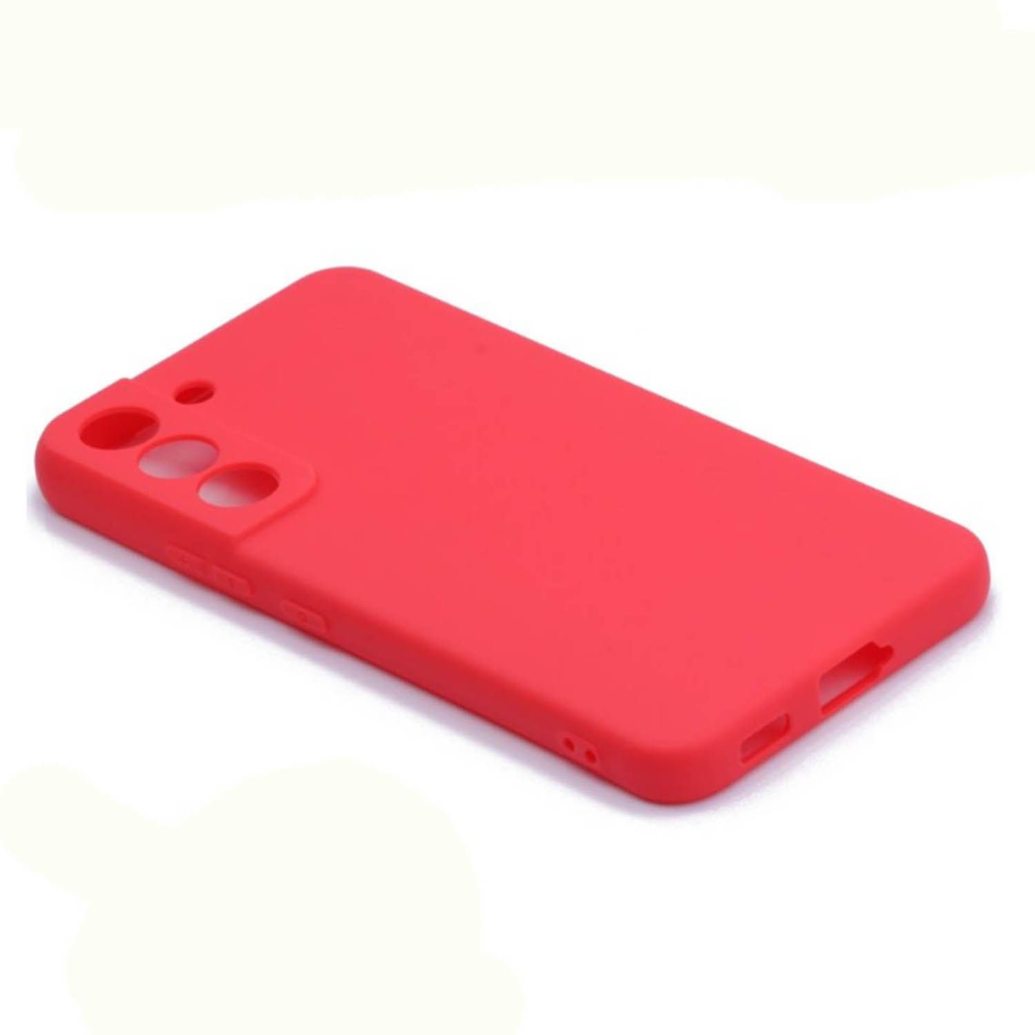 Силиконовый чехол FASHION CASE Samsung Galaxy S22 (красный)