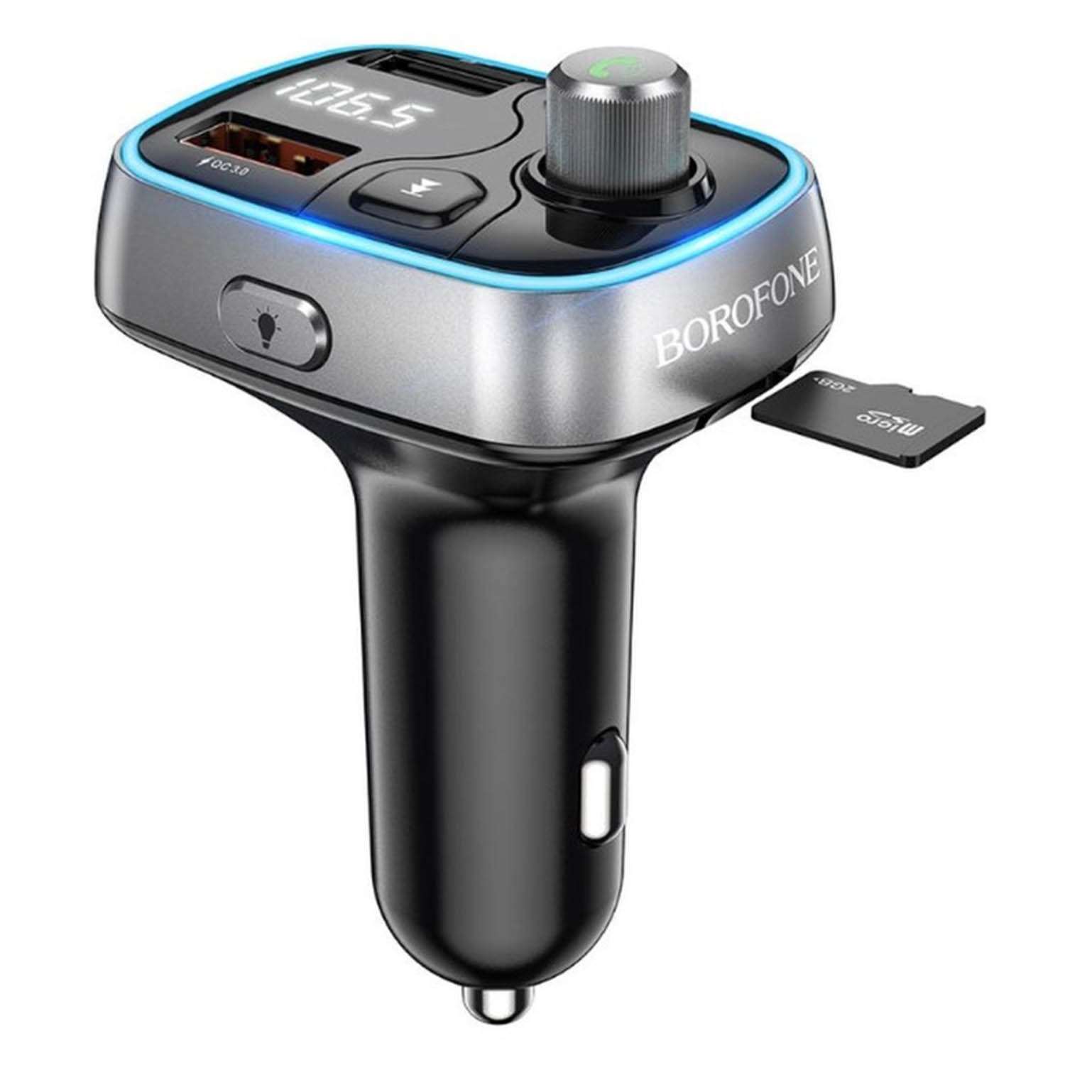FM трансмиттер модулятор Borofone BC32 Bluetooth