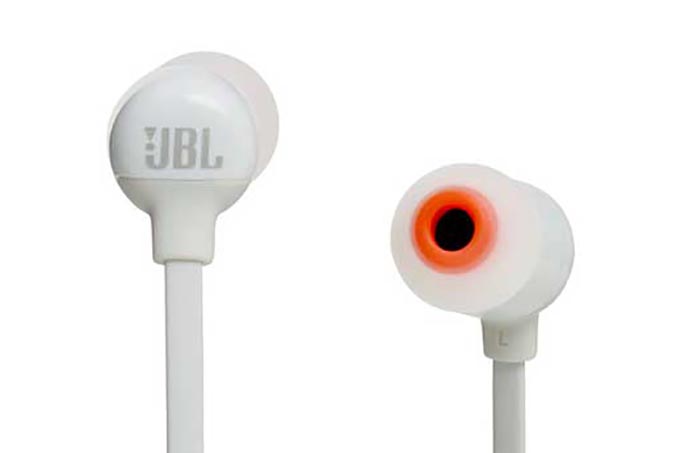 Беспроводные внутриканальные наушники JBL T110BT (белый)