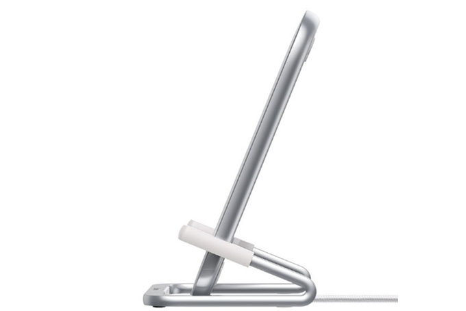 Беспроводное зарядное устройство BASEUS Rib 2A, 15W (белый)
