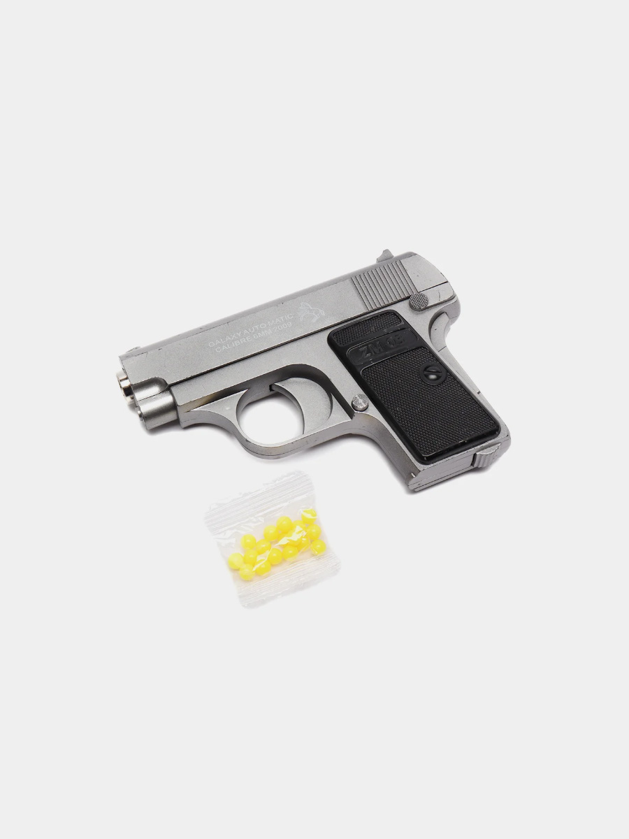 Пистолет металлический Airsoft ZM03 (серый)