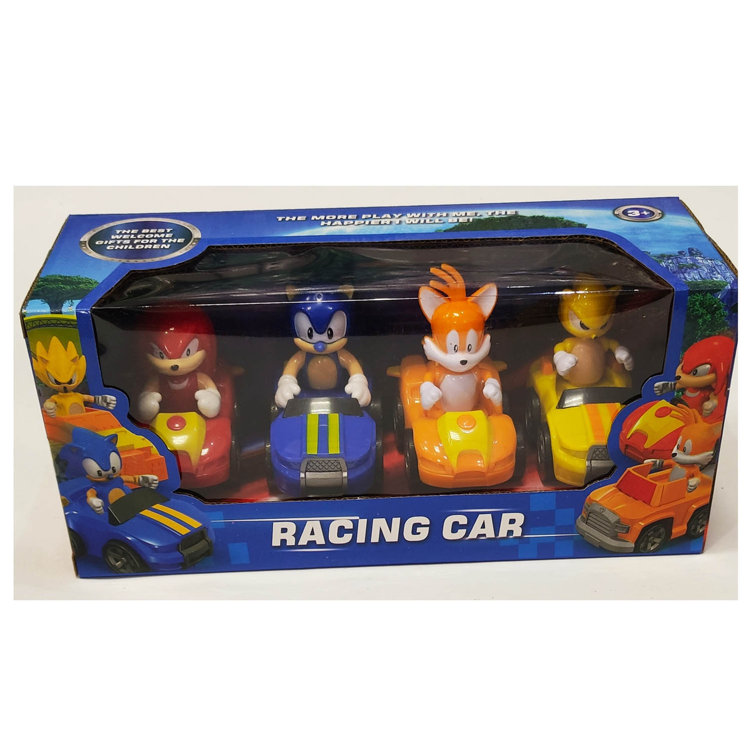 Машинки с героями Соник Racing car
