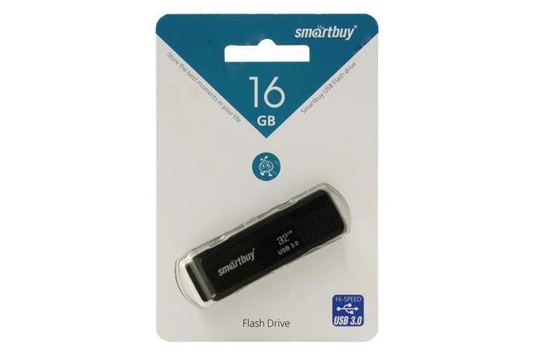 Флеш-накопитель USB 3.0 16GB Smartbuy Dock (черный)