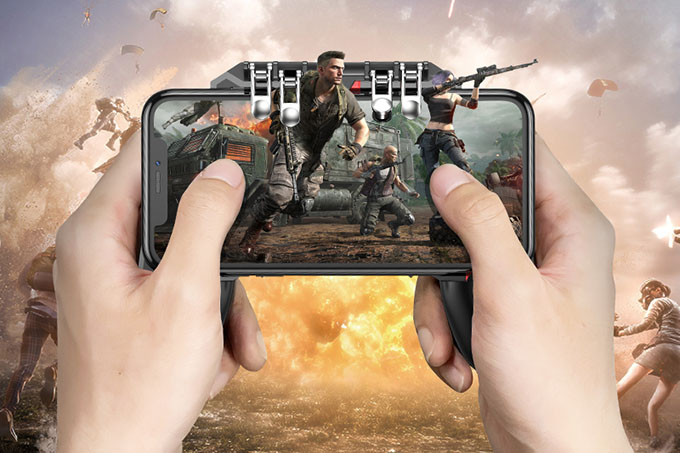Геймпад HOCO GM7 Eagle six finger game controller (черный)