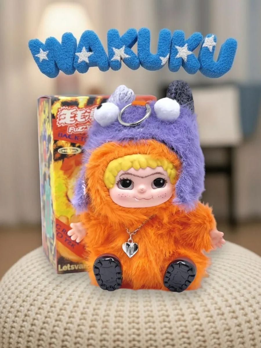 Кукла в шапке WAKUKU 