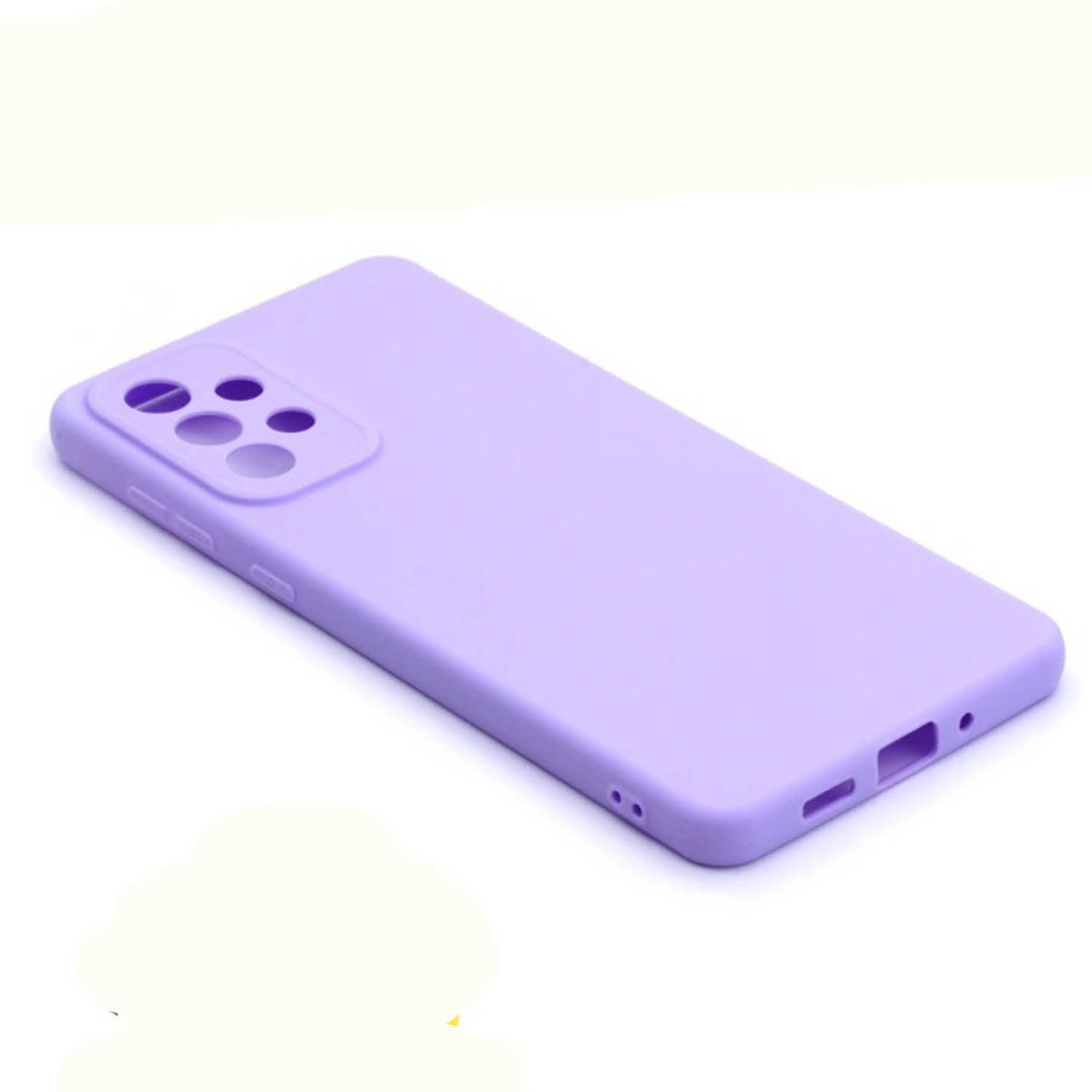 Силиконовый чехол FASHION CASE Samsung Galaxy A73 (сиреневый)