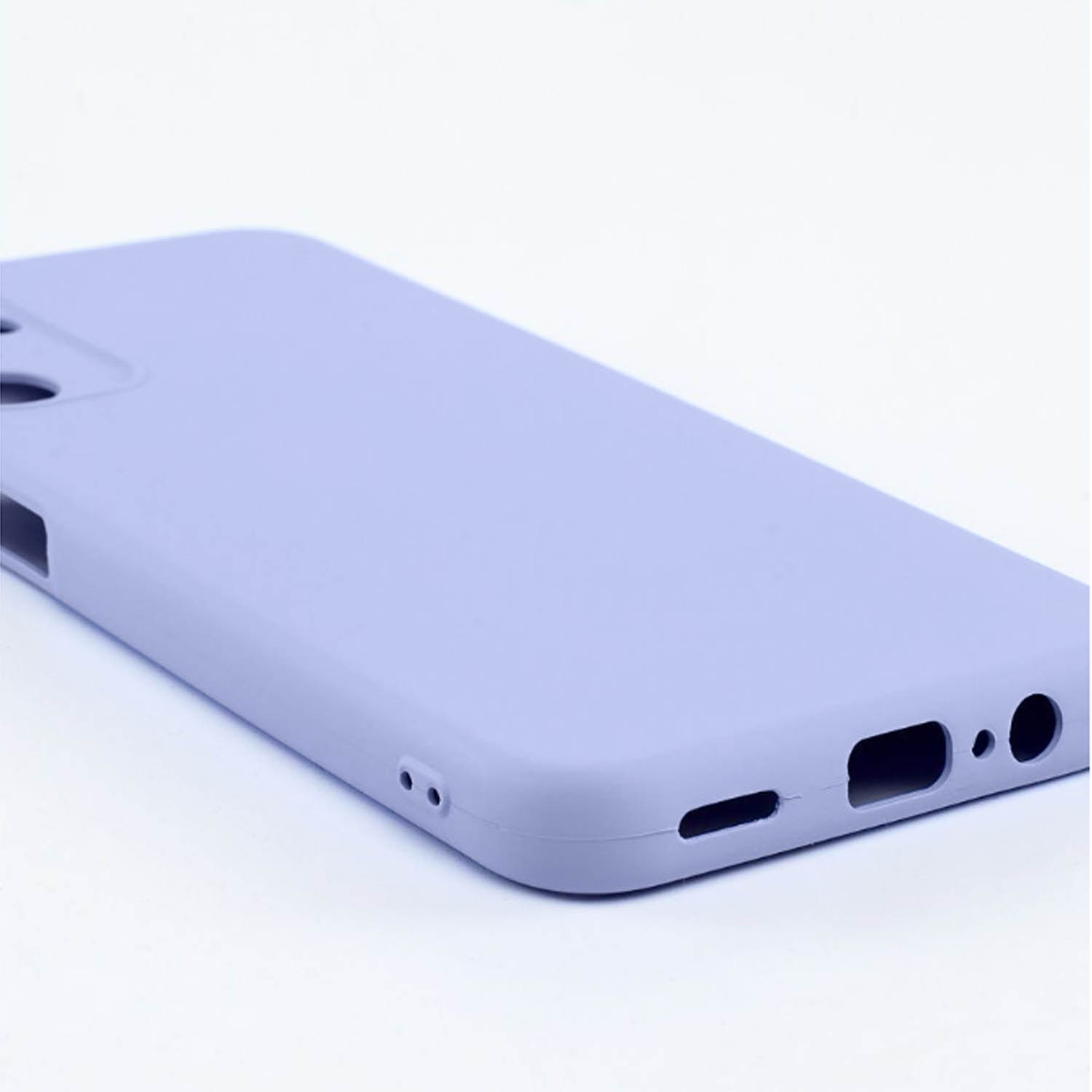 Силиконовый чехол FASHION CASE Samsung Galaxy A14 (сиреневый)