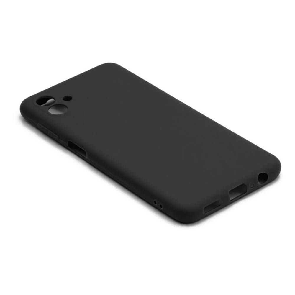 Силиконовый чехол FASHION CASE Samsung Galaxy A04 (черный)