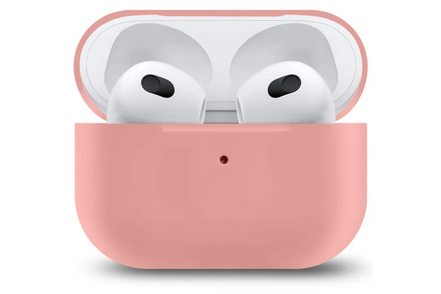 Чехол силиконовый для Airpods 3 (розовый)