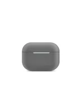 Чехол силиконовый для Airpods Pro 4 (темно - серый)