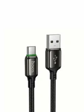 Кабель HOCO X127 USB - Type-c, 36W (черный)