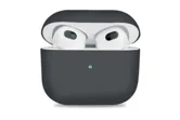 Чехол силиконовый для Airpods 3 (темно - серый)