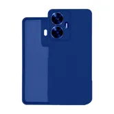Cиликоновый чехол FASHION CASE Realme C55 4G (темно-синий)
