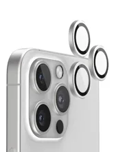 Защитные линзы для камеры Remax GL27 Apple iPhone 16 Pro, 16 Pro Max (Silver)