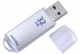 Флеш-накопитель USB 32GB SmartBuy V-cut (серебро)