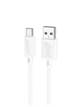 Кабель USB - Type-C HOCO X88, 2m, 3А (белый)