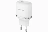 Сетевое зарядное устройство BA36A High speed single port QC3.0 (белый)