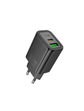 Cетевое зарядное устройство Hoco N63 30W (черный)