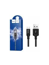 Кабель USB - Type-C  HOCO X14 Times, 1 метр (черный)