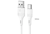 Кабель USB - Type-C BOROFONE BX43 CoolJoy 3A, 1 м (белый)