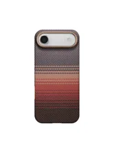 Чехол пластиковый карбон LUXO Life с MagSafe Apple iPhone 17 Air (огненная абстракция)