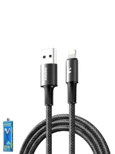 Кабель Remax C12 USB - Lightning (черный)