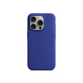 Чехол силиконовый для Apple iPhone 16 Pro  (синий)