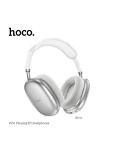 Наушники беспроводные накладные HOCO W55 (серебро)