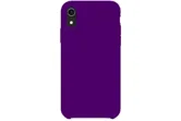 Чехол силиконовый для Apple iPhone Xr (фиолетовый)