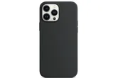 Чехол силиконовый для Apple iPhone 13 Pro Max с открытой камерой (чёрный)