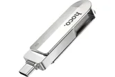 Флэш-накопитель HOCO UD10 Wise Type-C USB  64GB (серебро)