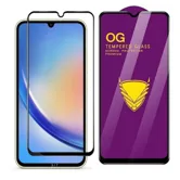 Противоударное стекло OG Tempered Glass Samsung Galaxy A34 5G (черный) 156мм х 73мм