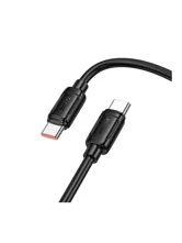 Кабель Hoco X115 Type-c - Type-c 240W (черный)