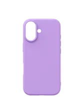 Чехол силиконовый для Apple iPhone 17 с открытой камерой (лавандовый)