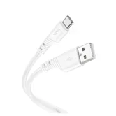 Кабель USB - Type-C HOCO X97 Crystal color силиконовый (белый)