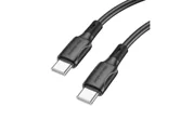 Кабель Type-C to Type-C BOROFONE BX80 60W, 1м (черный)