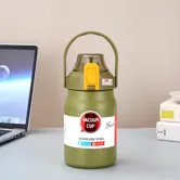 Термос, термокружка Vacuum Cup (черный, зеленый)