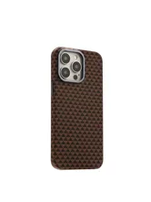 Чехол пластиковый карбон LUXO Life с MagSafe Apple iPhone 17 Air (светлый песок)