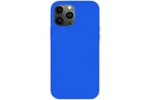 Чехол силиконовый для Apple iPhone 13 Pro Max с открытой камерой (ярко-синий)