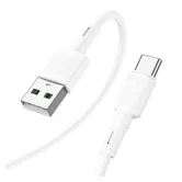Кабель HOCO X83 Victory USB - Type-c (белый)