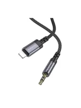 Кабель Lightning - AUX Borofone BL24 METAL 