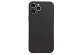 Чехол силиконовый с защитой камеры для Apple iPhone 13 Pro (графит)
