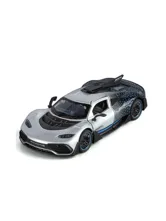 Машинка металлическая Mercedes AMG Project One (серый, зеленый, оранжевый)