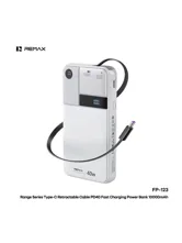 Внешний аккумулятор REMAX FP-123 10000mAh Power Bank (серый)